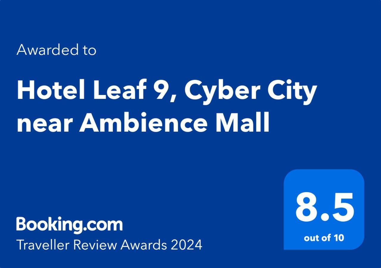 Hotel Leaf 9, Cyber City Near Ambience Mall Gurgaon Exteriör bild